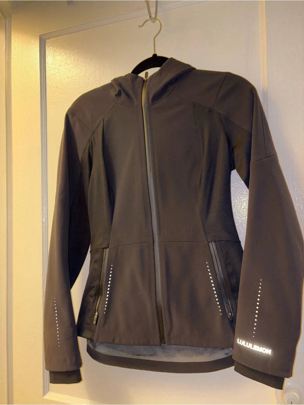 lululemon athletica Cross Chill Performance Jacket, black, size medium